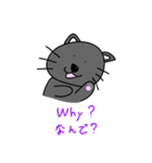 英会話猫すんちゃん（個別スタンプ：12）