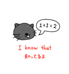 英会話猫すんちゃん（個別スタンプ：24）