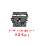 英会話猫すんちゃん（個別スタンプ：38）