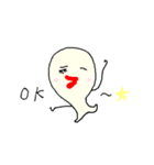 つけまつげ ぽろ子さん（個別スタンプ：4）