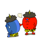 鬼のスタンプ（個別スタンプ：17）