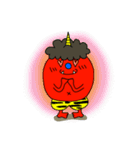 鬼のスタンプ（個別スタンプ：40）