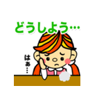 女の子のスタンプ（日本語バージョン）（個別スタンプ：16）