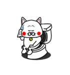 白猫のたまおクン（個別スタンプ：15）