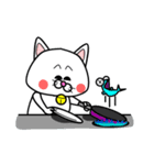 白猫のたまおクン（個別スタンプ：31）