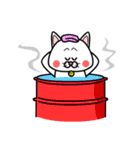 白猫のたまおクン（個別スタンプ：37）
