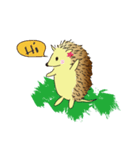 Hedgehog's Lovely LIFE（個別スタンプ：1）