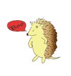 Hedgehog's Lovely LIFE（個別スタンプ：7）