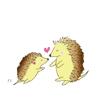 Hedgehog's Lovely LIFE（個別スタンプ：35）