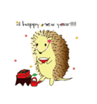 Hedgehog's Lovely LIFE（個別スタンプ：39）