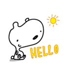 ふわくま ポコ（個別スタンプ：1）