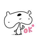 ふわくま ポコ（個別スタンプ：9）
