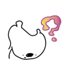 ふわくま ポコ（個別スタンプ：17）