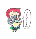 ずきんねこさん（個別スタンプ：12）