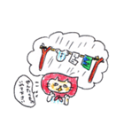 ずきんねこさん（個別スタンプ：18）