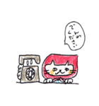 ずきんねこさん（個別スタンプ：19）