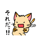 ほちゃねこ（個別スタンプ：18）