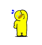 The Yellow bird man（個別スタンプ：11）