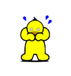The Yellow bird man（個別スタンプ：23）