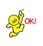 The Yellow bird man（個別スタンプ：28）