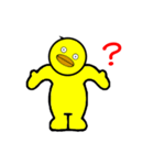 The Yellow bird man（個別スタンプ：34）
