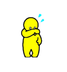 The Yellow bird man（個別スタンプ：38）