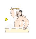 Beard Bear Man（個別スタンプ：36）