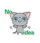 にゃんぐりっしゅ（個別スタンプ：14）