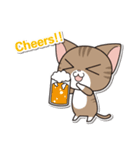 にゃんぐりっしゅ（個別スタンプ：15）