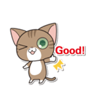 にゃんぐりっしゅ（個別スタンプ：17）