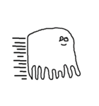 無表情あめーばくん（個別スタンプ：10）