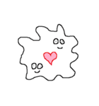 無表情あめーばくん（個別スタンプ：12）