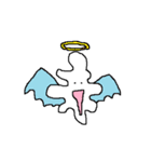 無表情あめーばくん（個別スタンプ：19）