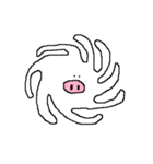 無表情あめーばくん（個別スタンプ：30）