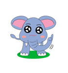 Fah-Sai : Smile elephant（個別スタンプ：19）