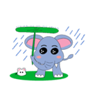 Fah-Sai : Smile elephant（個別スタンプ：36）