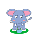 Fah-Sai : Smile elephant（個別スタンプ：37）