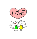 Doodle Cat（個別スタンプ：32）
