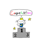 Doodle Cat（個別スタンプ：40）