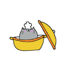 まるい猫。マル（個別スタンプ：14）
