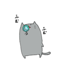 まるい猫。マル（個別スタンプ：34）