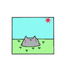 まるい猫。マル（個別スタンプ：40）