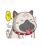 The friendly dog Yon（個別スタンプ：3）