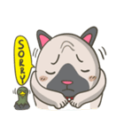 The friendly dog Yon（個別スタンプ：24）