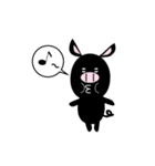 黒ブタ★ブップの日常（個別スタンプ：8）