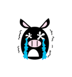 黒ブタ★ブップの日常（個別スタンプ：33）