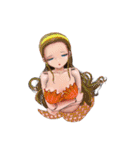 Mermaid doll Momo-chan（個別スタンプ：4）