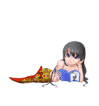Mermaid doll Momo-chan（個別スタンプ：8）