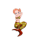 Mermaid doll Momo-chan（個別スタンプ：16）