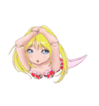 Mermaid doll Momo-chan（個別スタンプ：19）